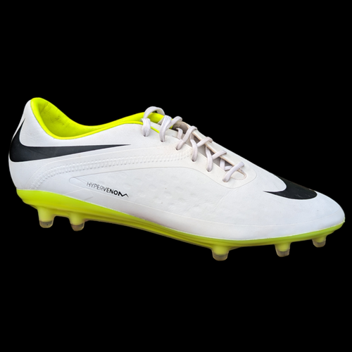 Nike hypervenom sales white black volt