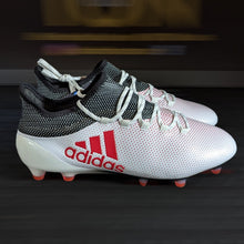 Load image into Gallery viewer, Adidas X17.1 FG - Footwear White/Real Coral/Core Black
